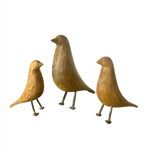 Hand-Carved Wooden Birds – Inspired by Nature, Crafted by Hand
