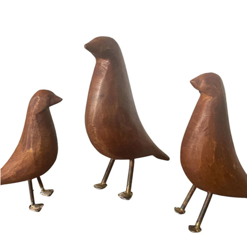Hand-Carved Wooden Birds – Inspired by Nature, Crafted by Hand